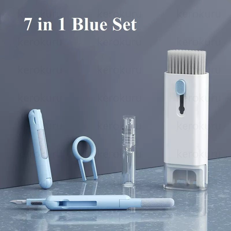 7 in 1 Multifunctional Cleaning Brush Kit - The Blisstronics